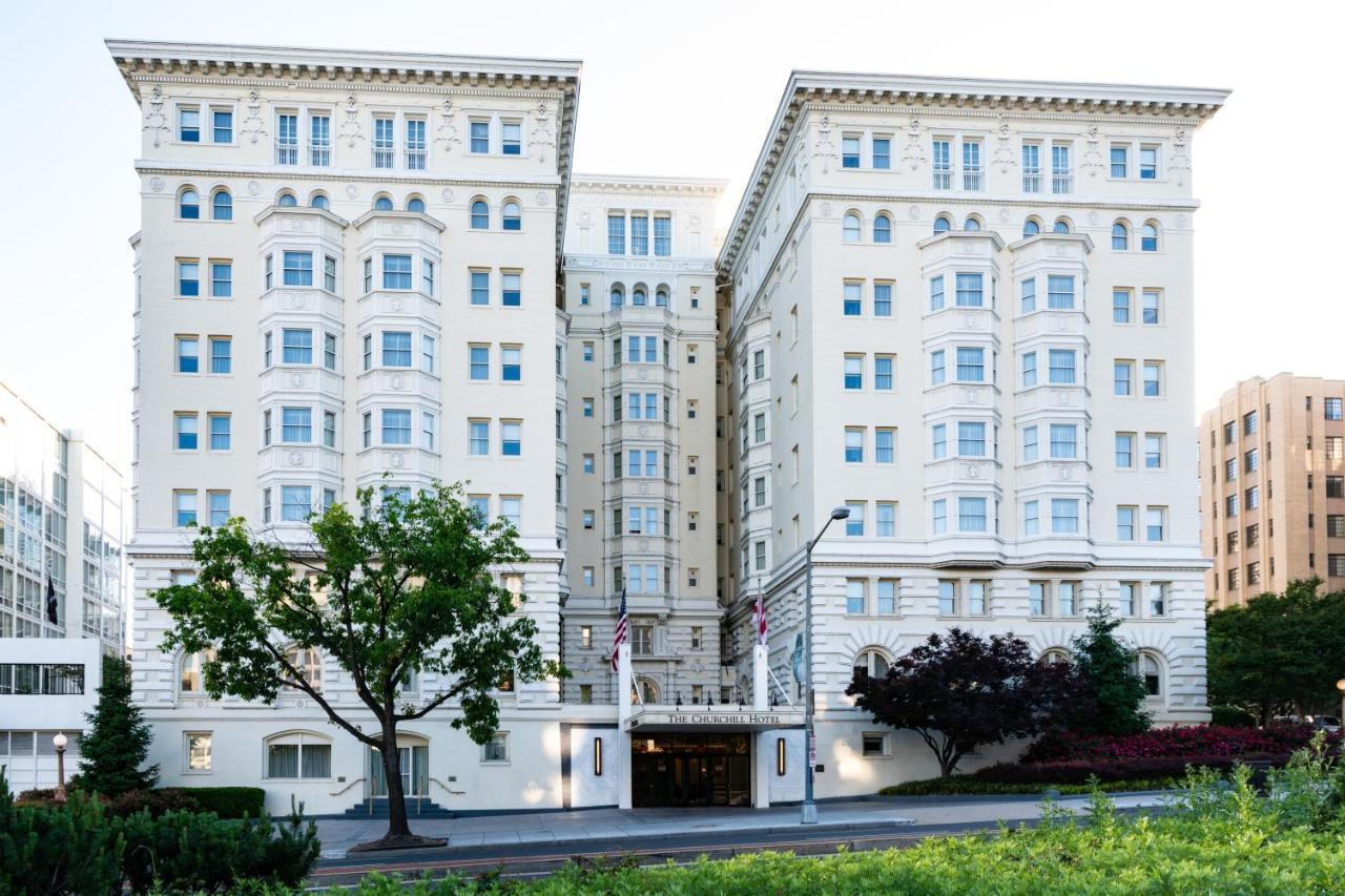 The Churchill Hotel Near Embassy Row Washington Exterior foto