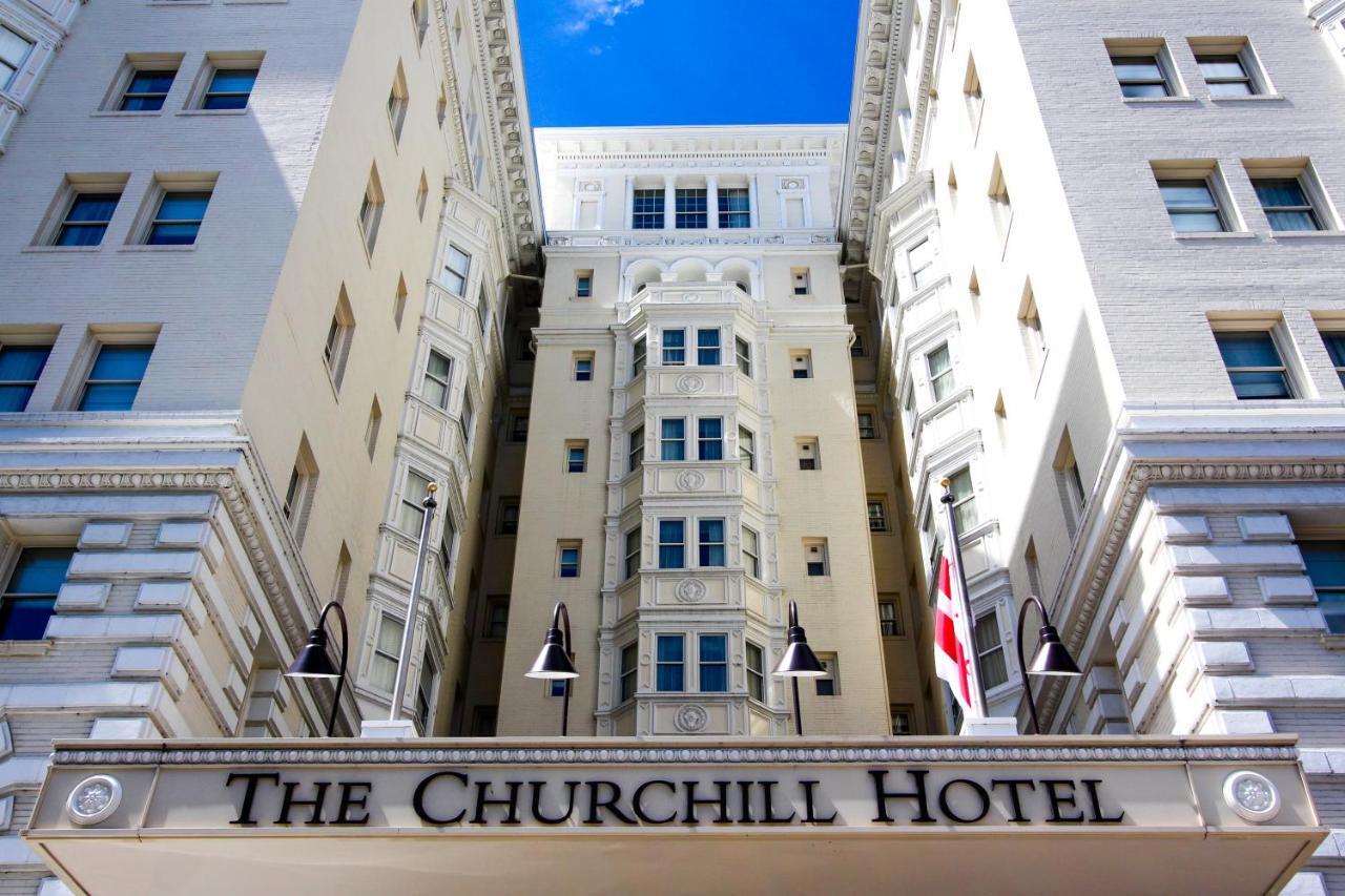 The Churchill Hotel Near Embassy Row Washington Exterior foto